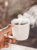 O Cheiro do café pela manhã